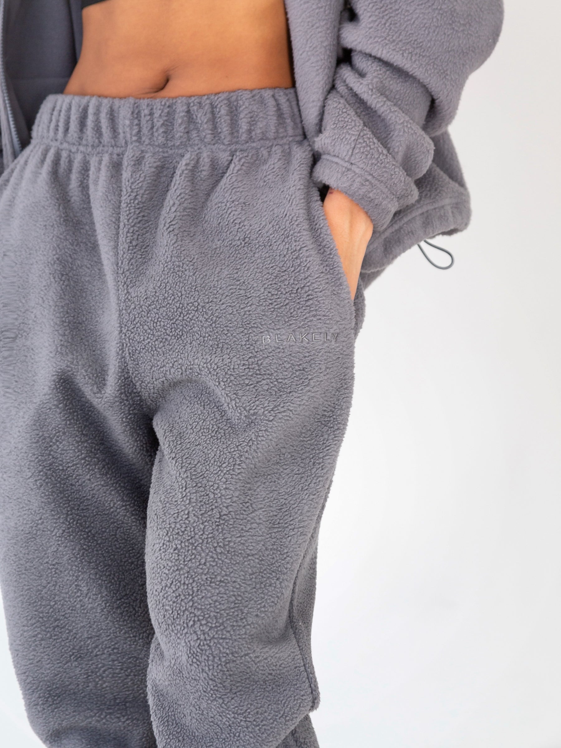 Borg Sweatpants Charcoal