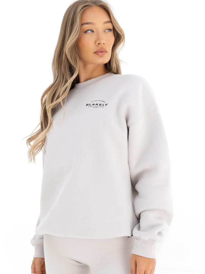 Active Studios Oversized Jumper - Ivory