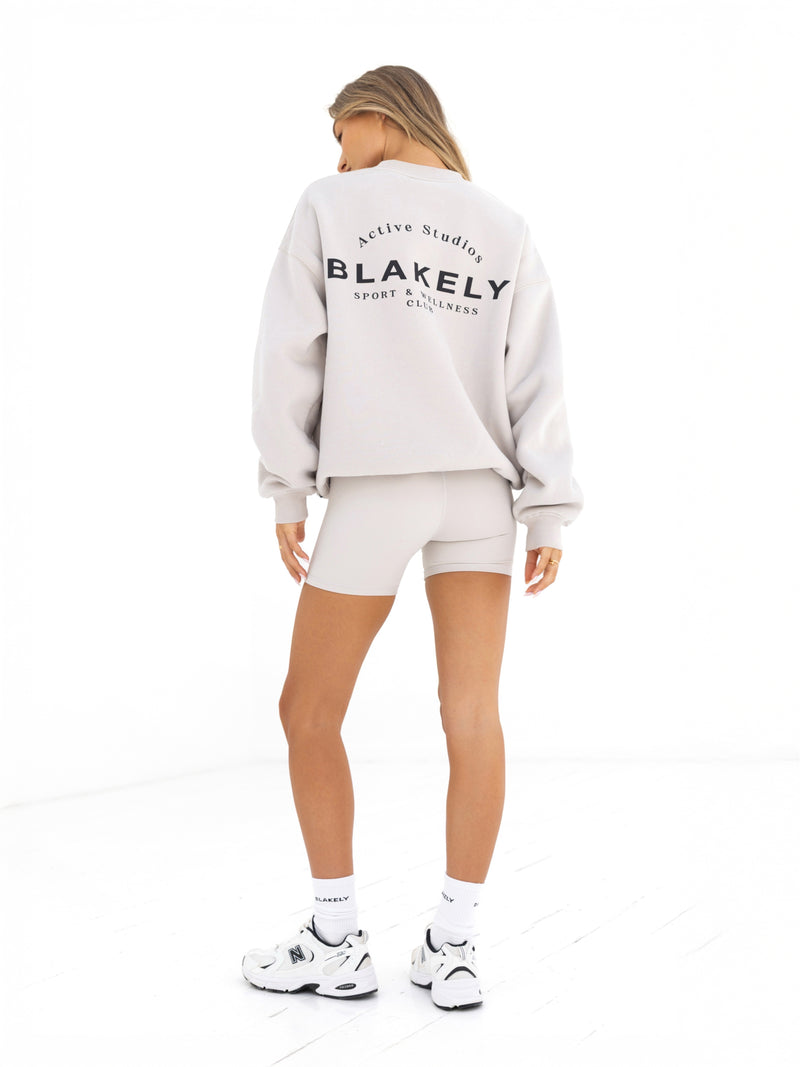 Active Studios Oversized Jumper - Ivory
