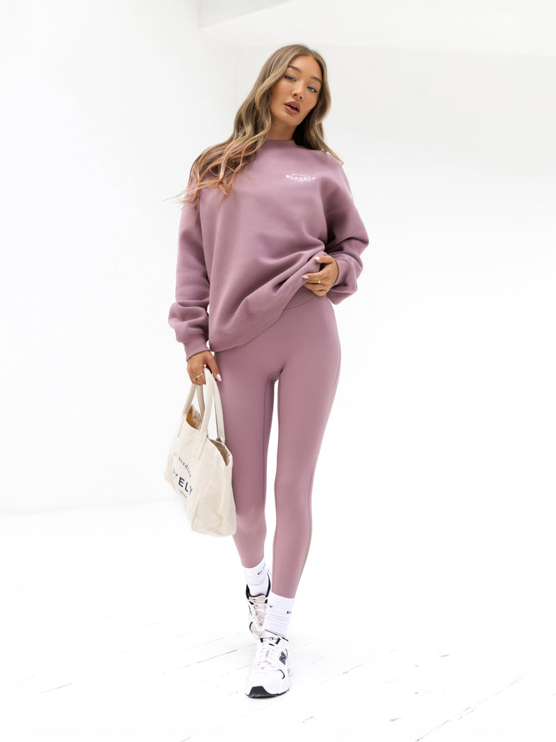 Active Studios Oversized Jumper - Dusty Pink