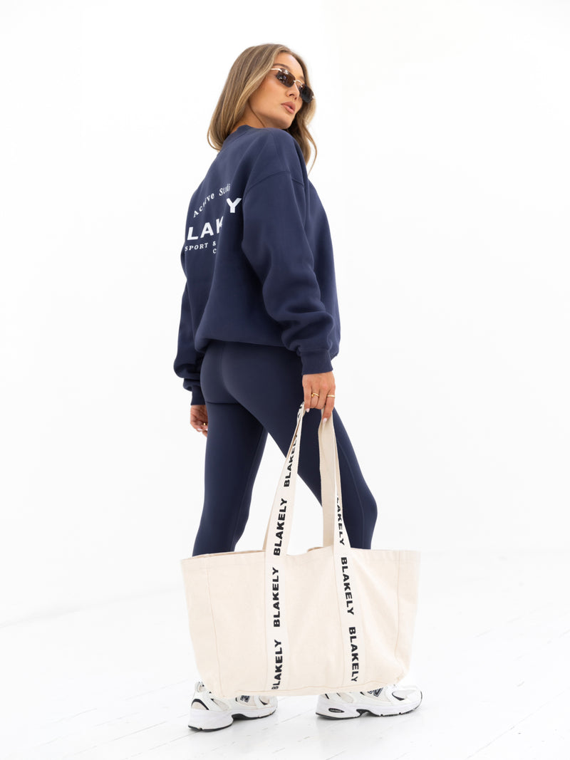 Active Studios Oversized Jumper - True Navy