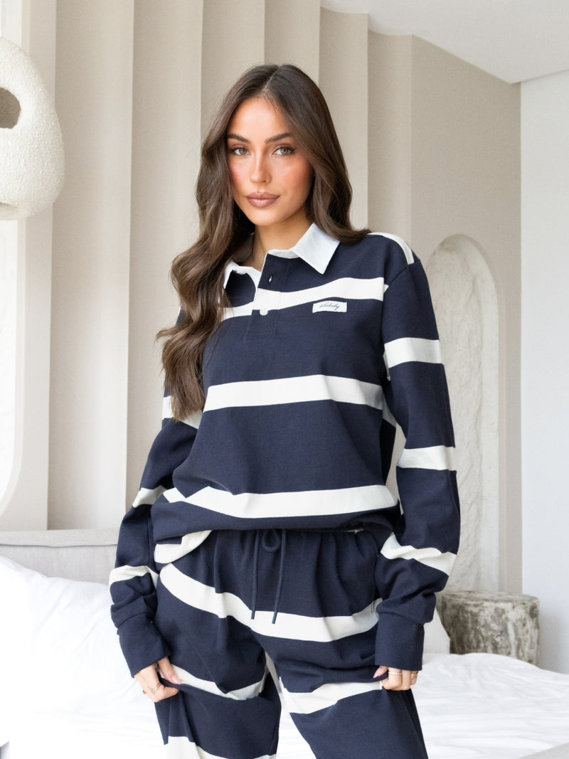 Tilly Rugby Shirt - True Navy