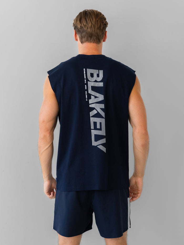 Apex Active Linear Vest - Midnight Navy