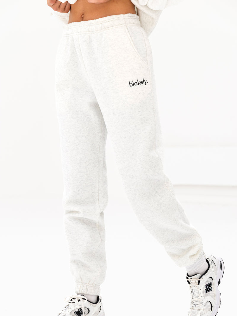 Sami Sweatpants - Marl White