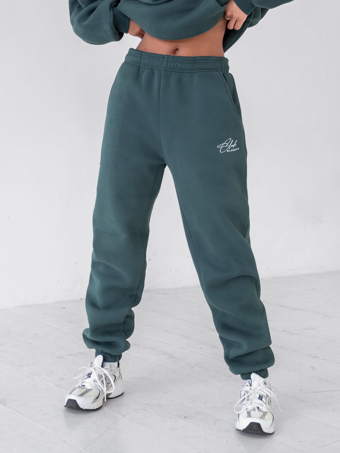 Club Sweatpants - Teal Green