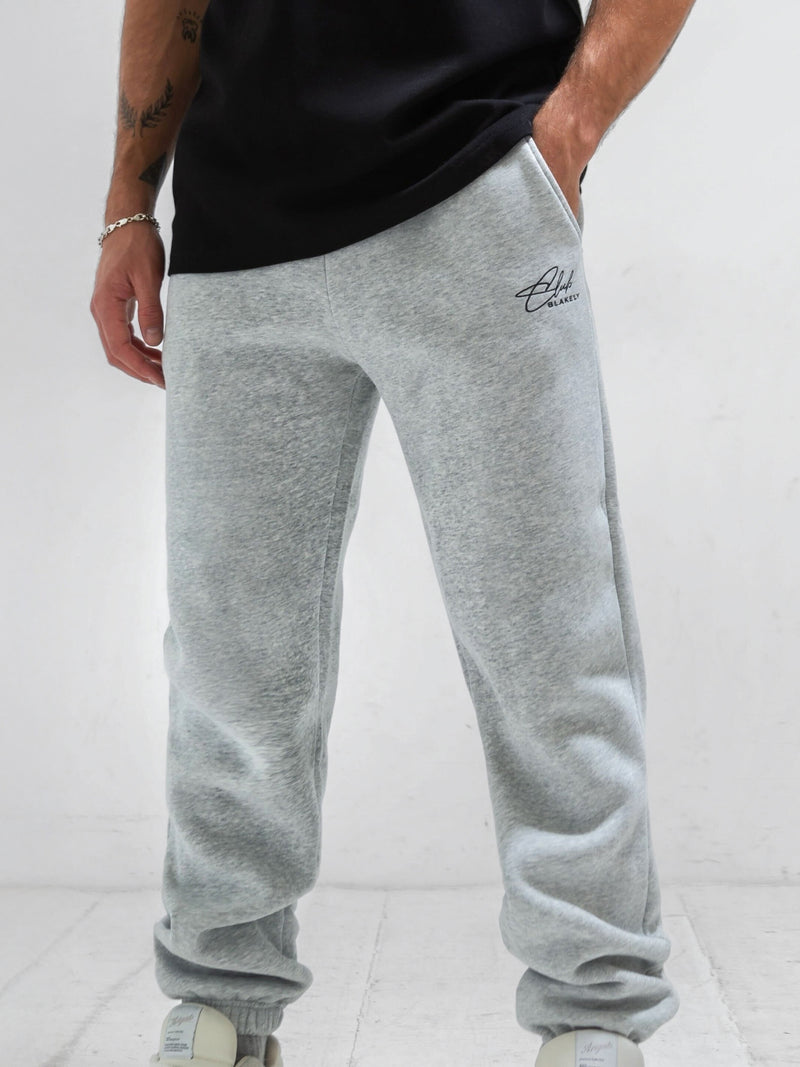 Club Relaxed Sweatpants - Marl Grey