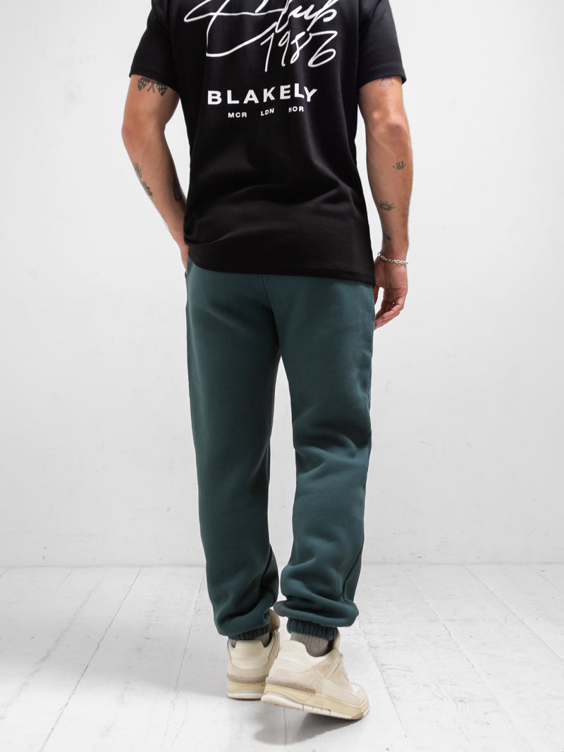 Club Relaxed Sweatpants - Teal Green