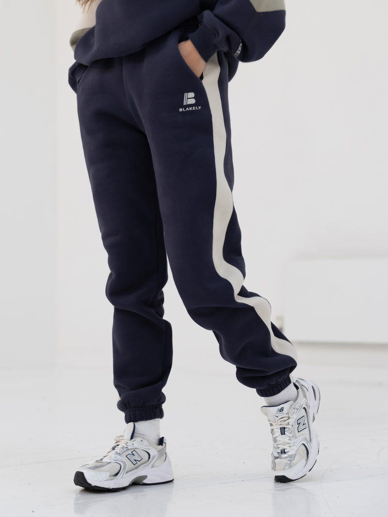 Panel Sweatpants - True Navy