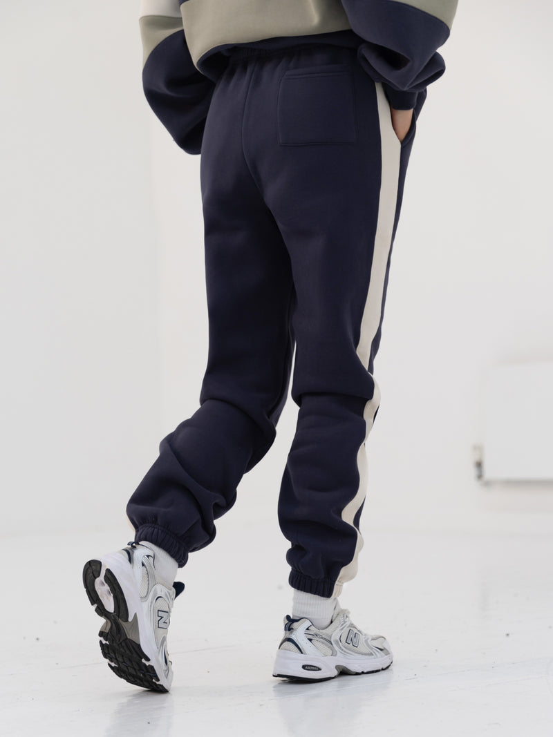 Panel Sweatpants - True Navy