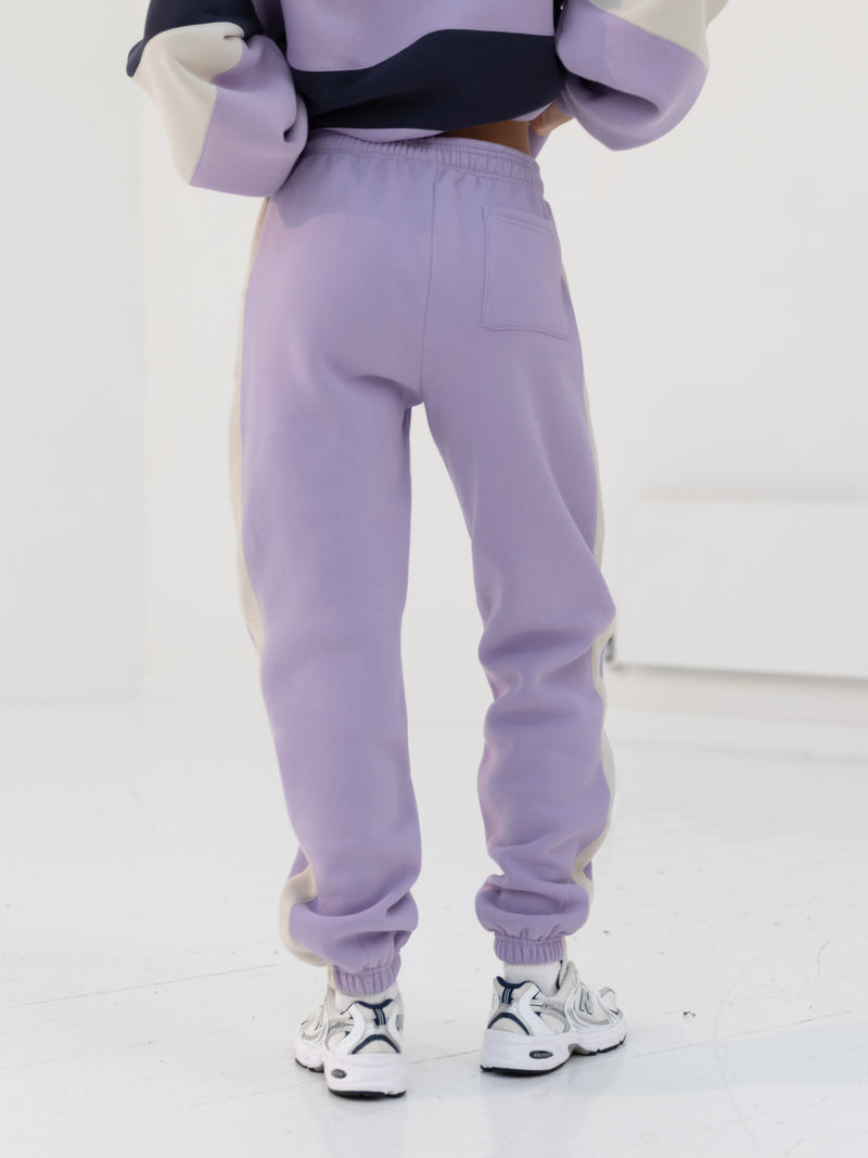 Panel Sweatpants - Violet