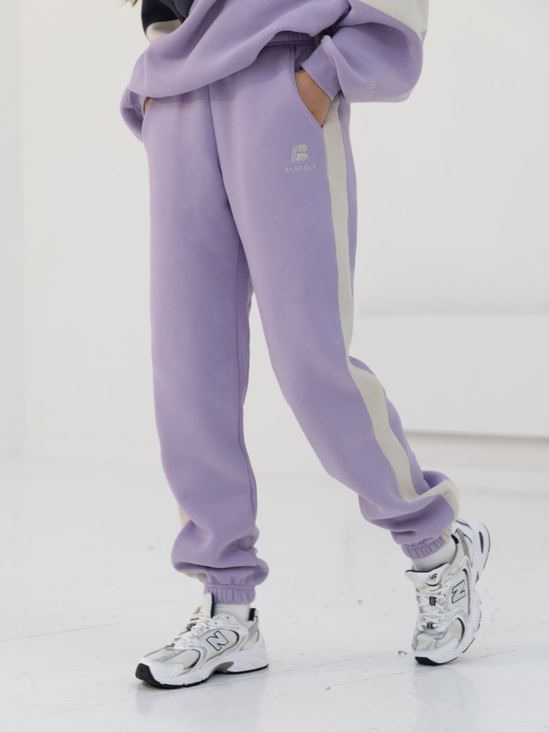 Panel Sweatpants - Violet