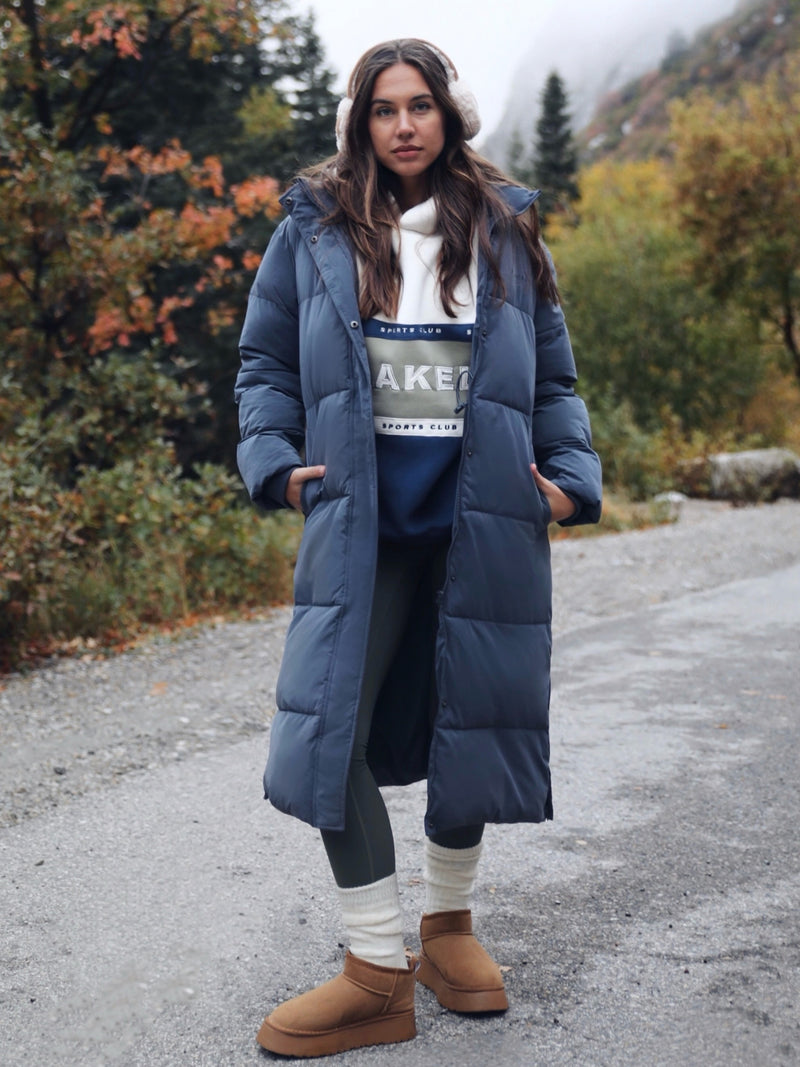 Long line puffer coats best sale