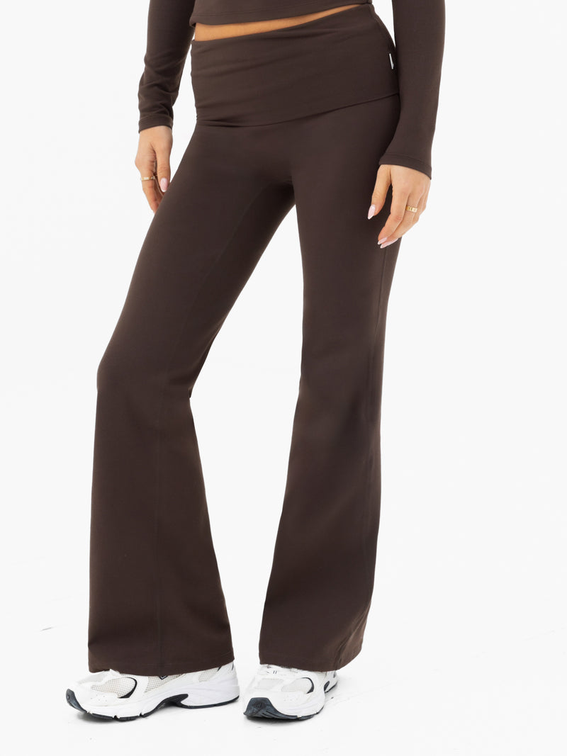 Ultimate Soft Lifestyle Flares - Chocolate Brown