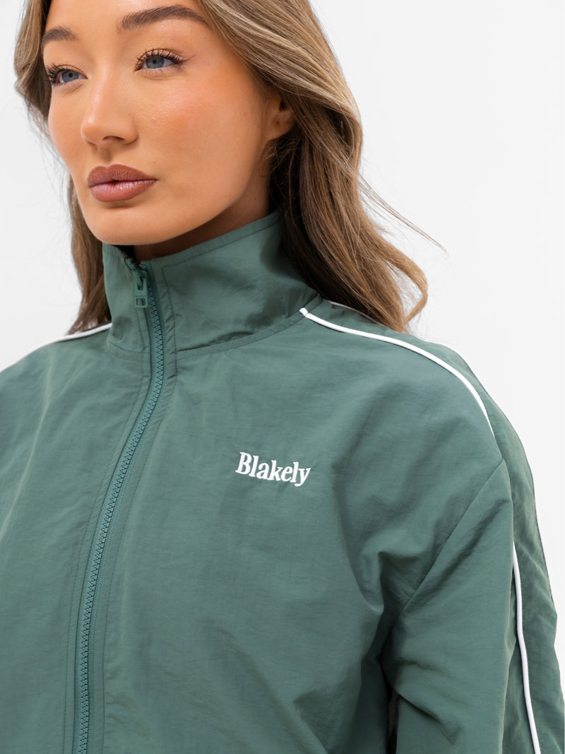 Jada Track Jacket - Vintage Green