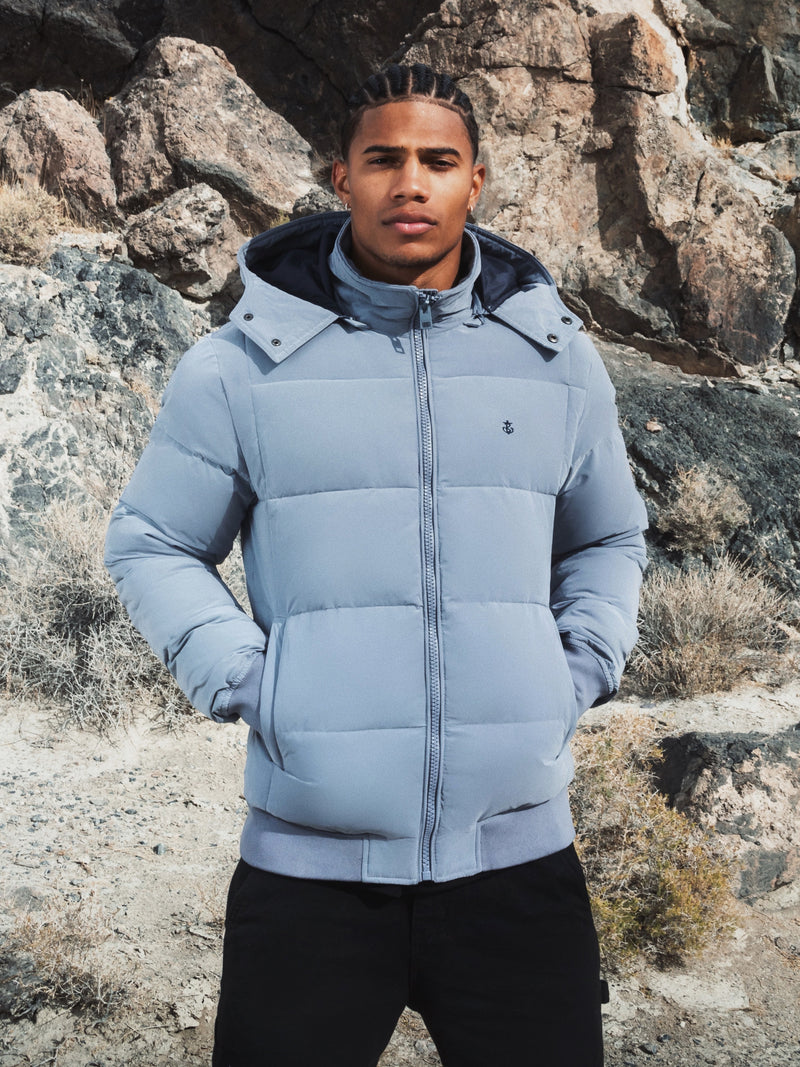 Buy Blakely Light Blue Ultimate Puffer Coat Free delivery on orders over 70 Blakely Clothing