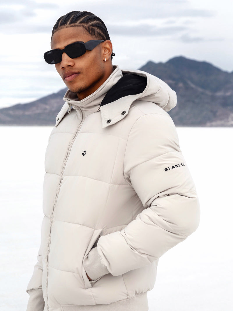 Buy Blakely Off White Ultimate Puffer Coat Free delivery on orders over 70 Blakely Clothing