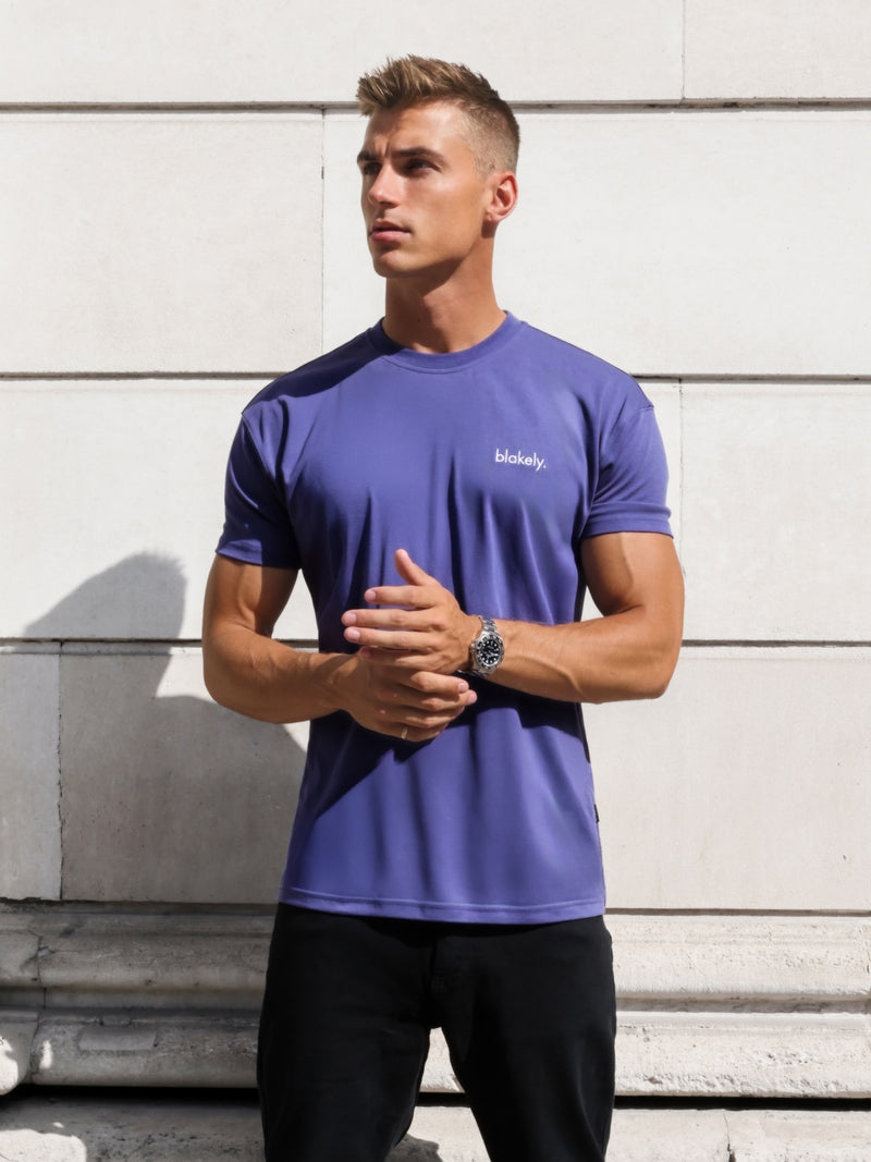 Iver Relaxed T-Shirt - Bold Purple