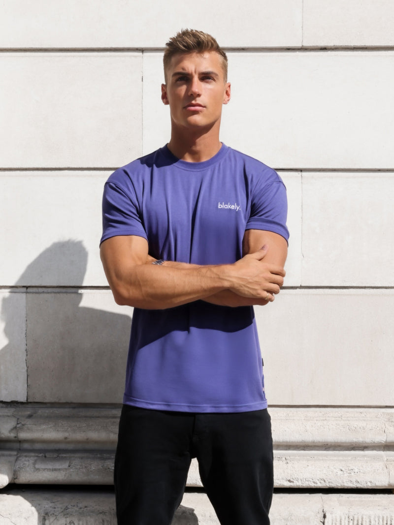 Iver Relaxed T-Shirt - Bold Purple