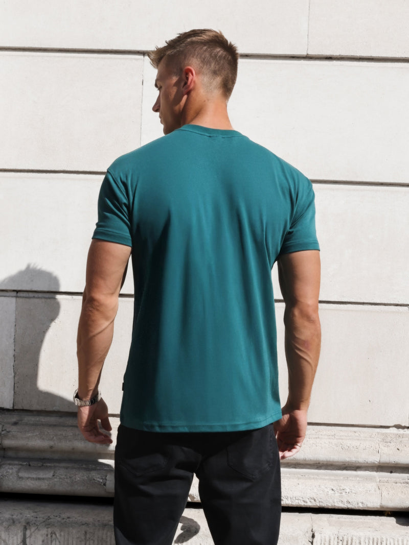 Iver Relaxed T-Shirt - Deep Green