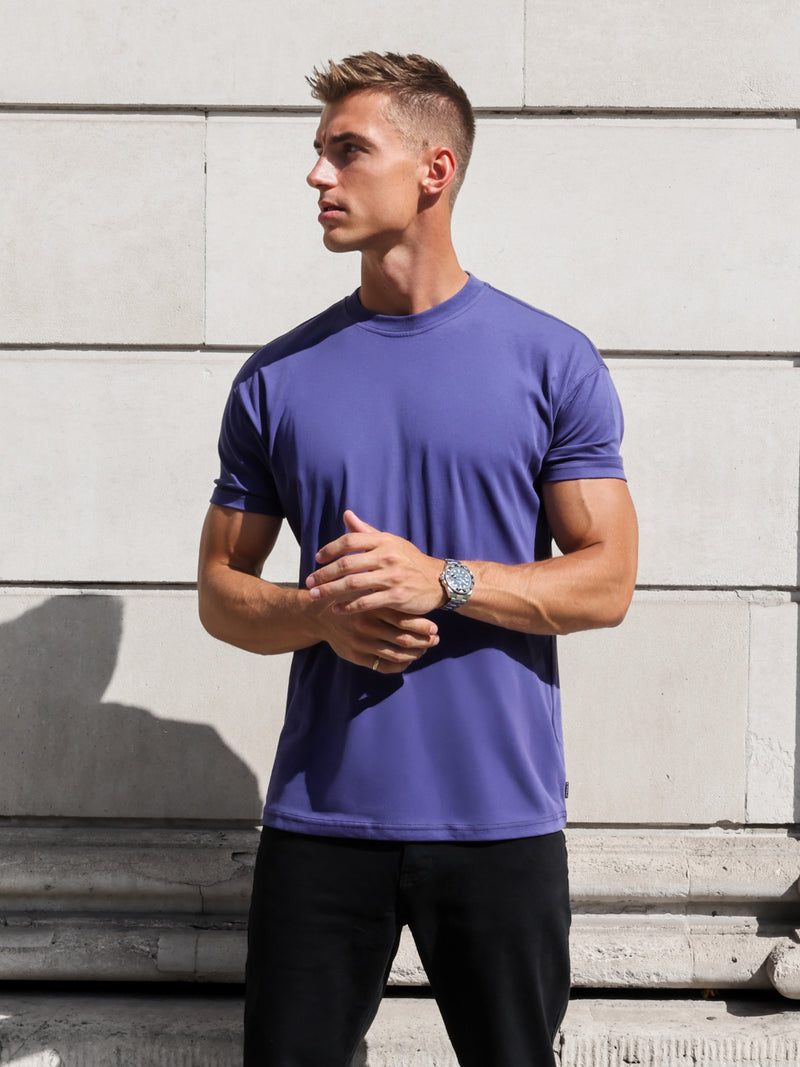 Enzo Relaxed T-Shirt - Bold Purple