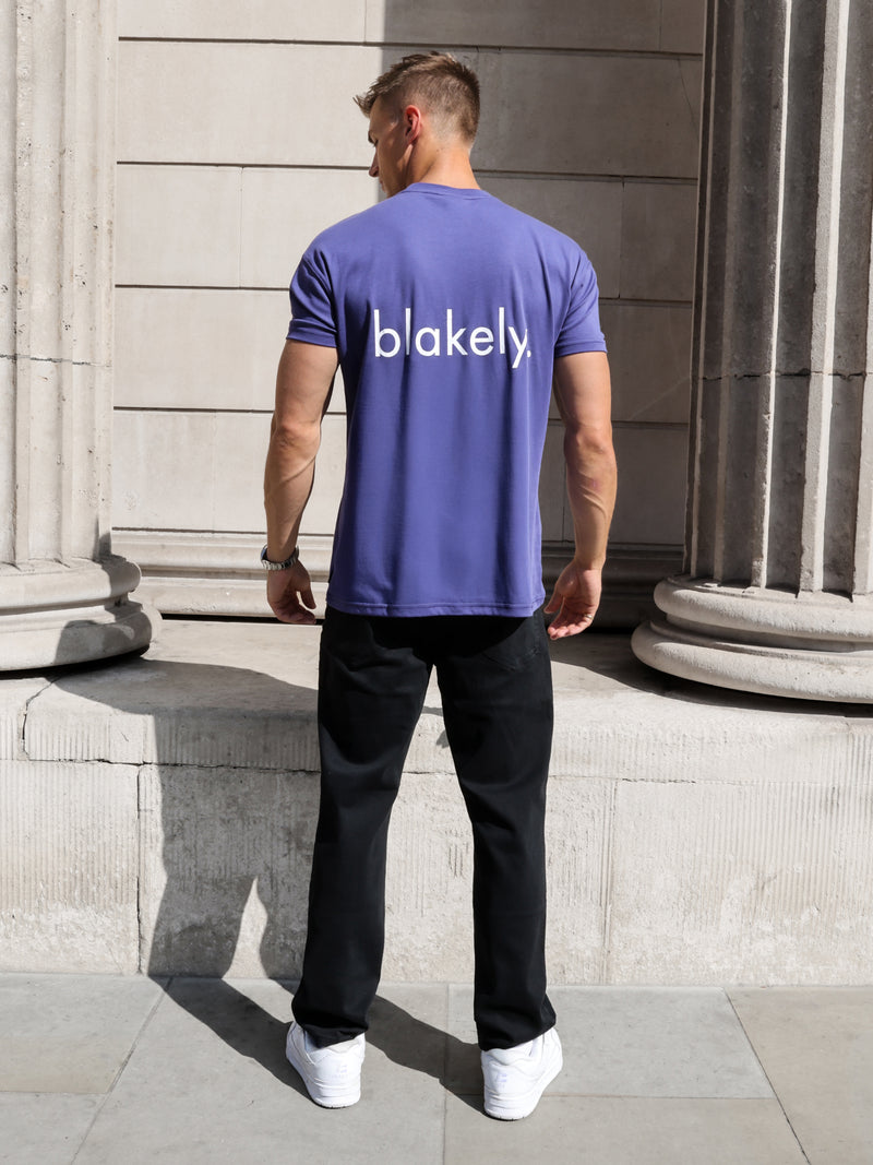 Enzo Relaxed T-Shirt - Bold Purple