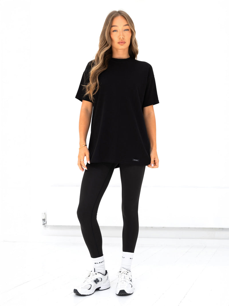 Olivia Oversized T-Shirt - Black