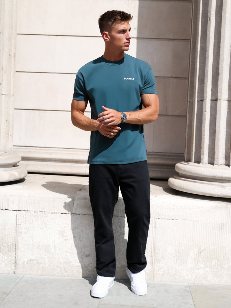 Arlo Relaxed T-Shirt - Teal Green