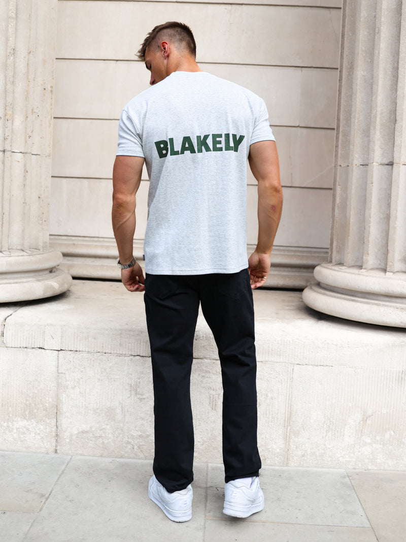 Arlo Relaxed T-Shirt - Marl Grey