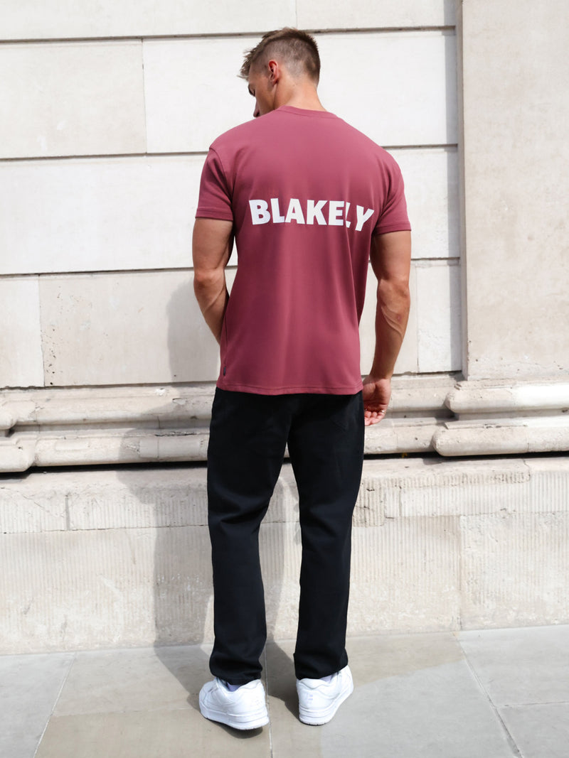 Arlo Relaxed T-Shirt - Dark Pink