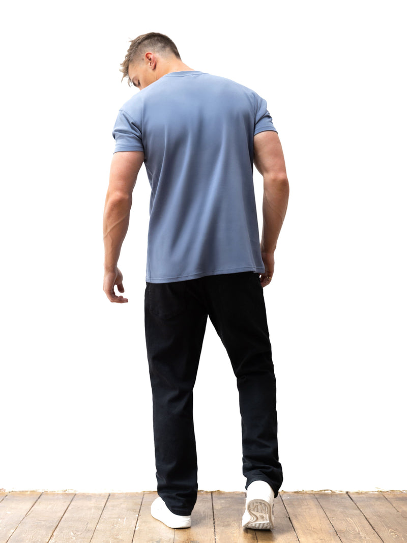 Otis Relaxed T-Shirt - Dusty Blue