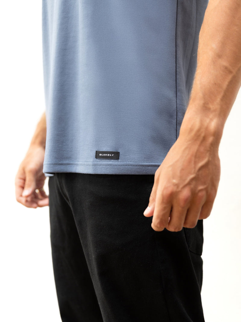 Otis Relaxed T-Shirt - Dusty Blue