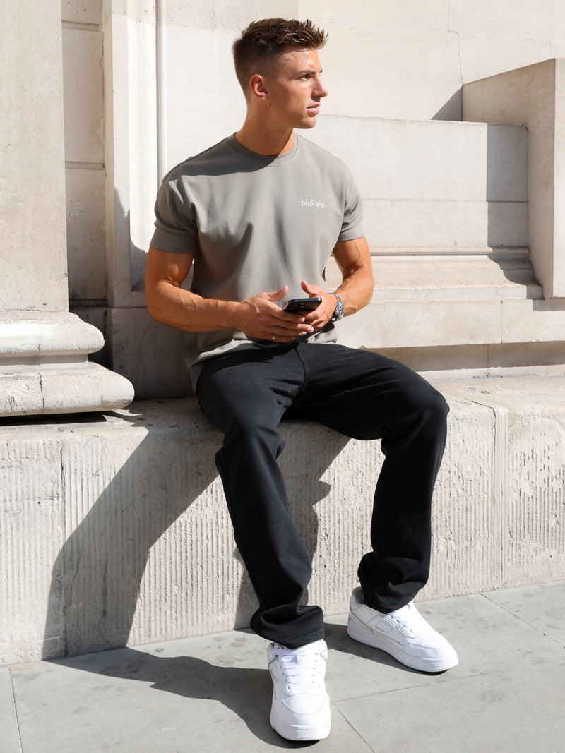 Leo Relaxed T-Shirt - Safari Green