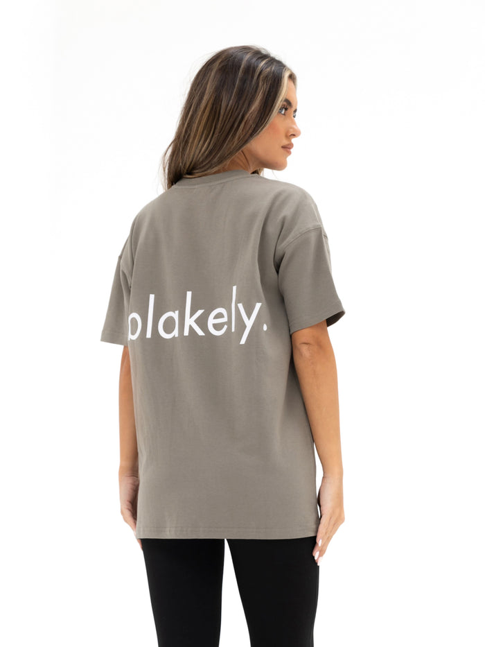 Lexi Oversized T-Shirt - Safari Green