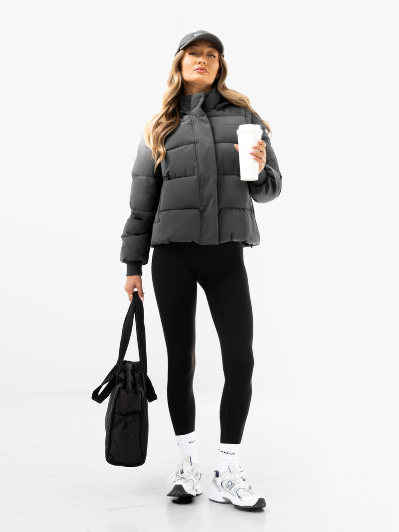 Multiway Puffer Coat 2 - Charcoal