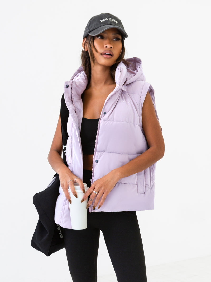 Multiway Puffer Coat 2 - Purple
