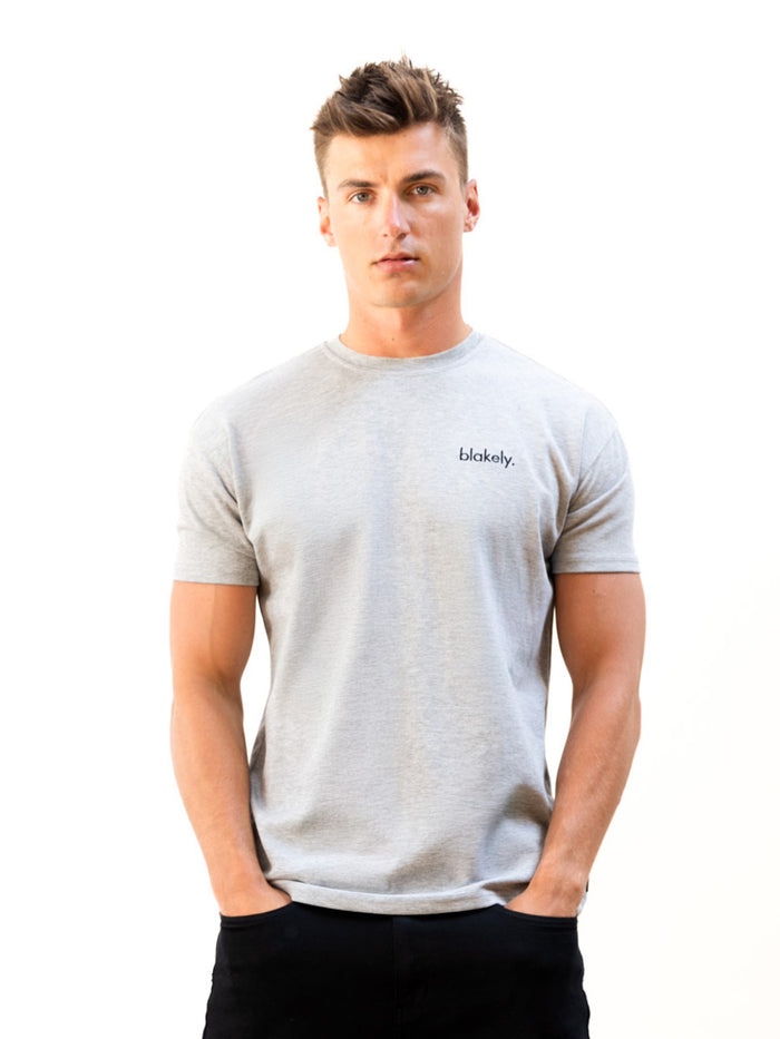 Sami Relaxed T-Shirt - Marl Grey