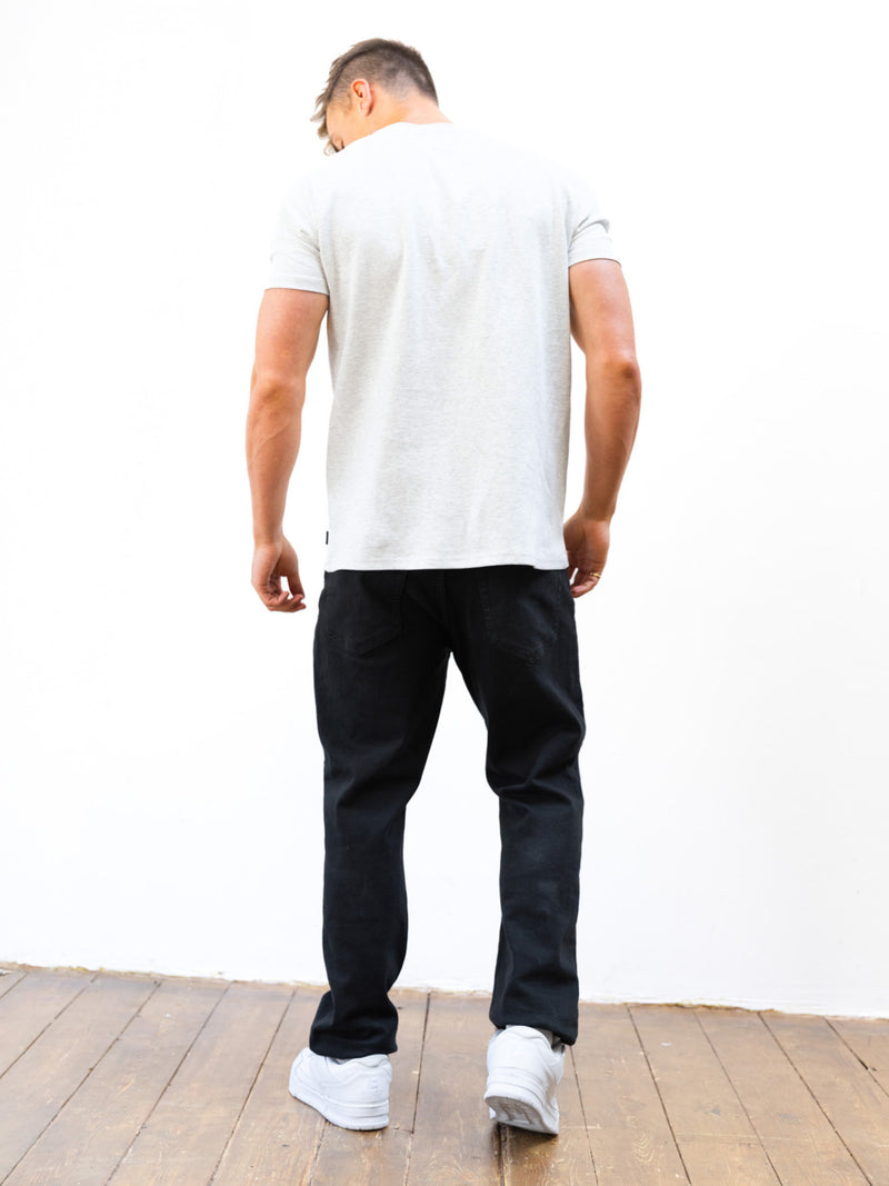 Sami Relaxed T-Shirt - Marl White