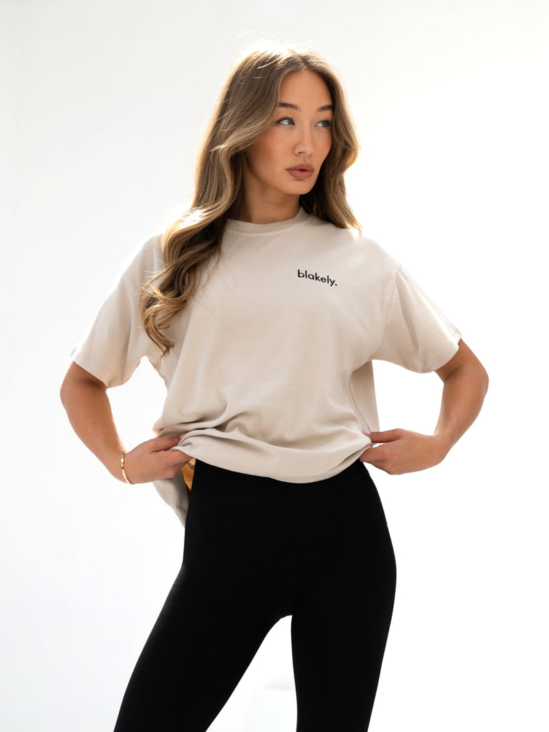 Sami Oversized T-Shirt - Bone