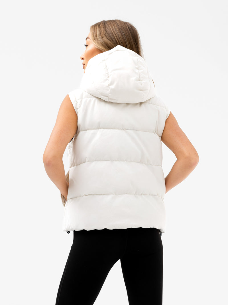 Multiway Puffer Coat 2 - White