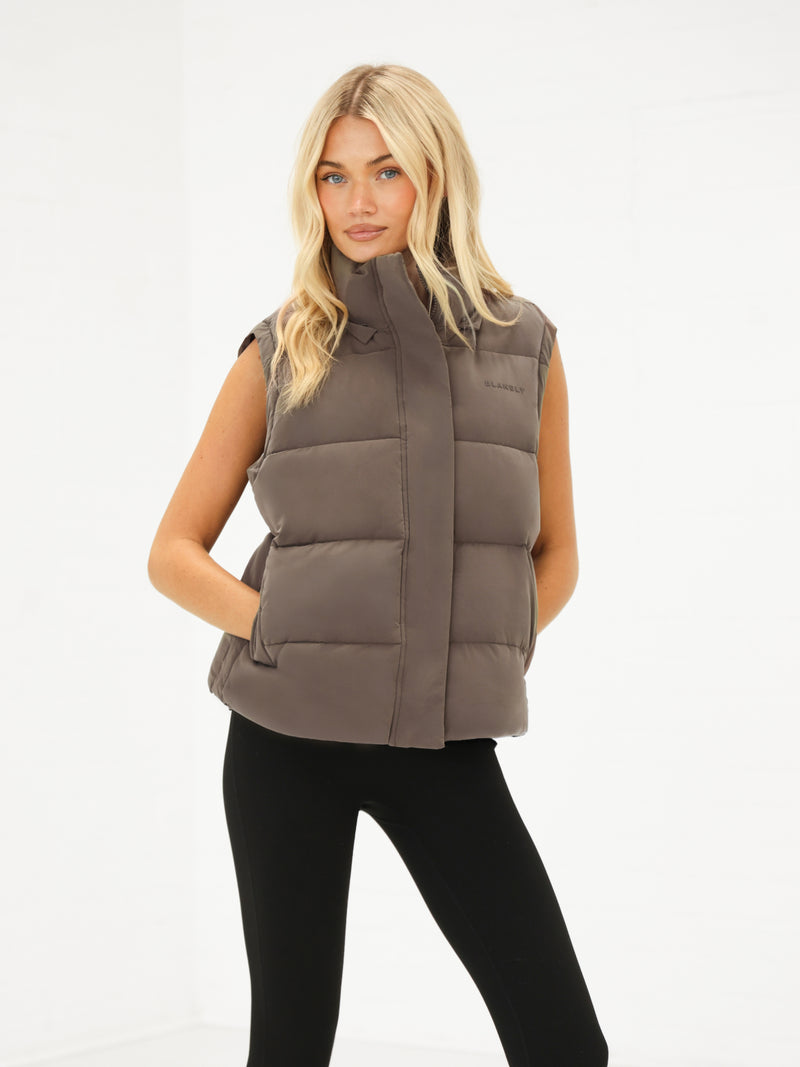 Multiway Puffer Coat 2 - Light Brown