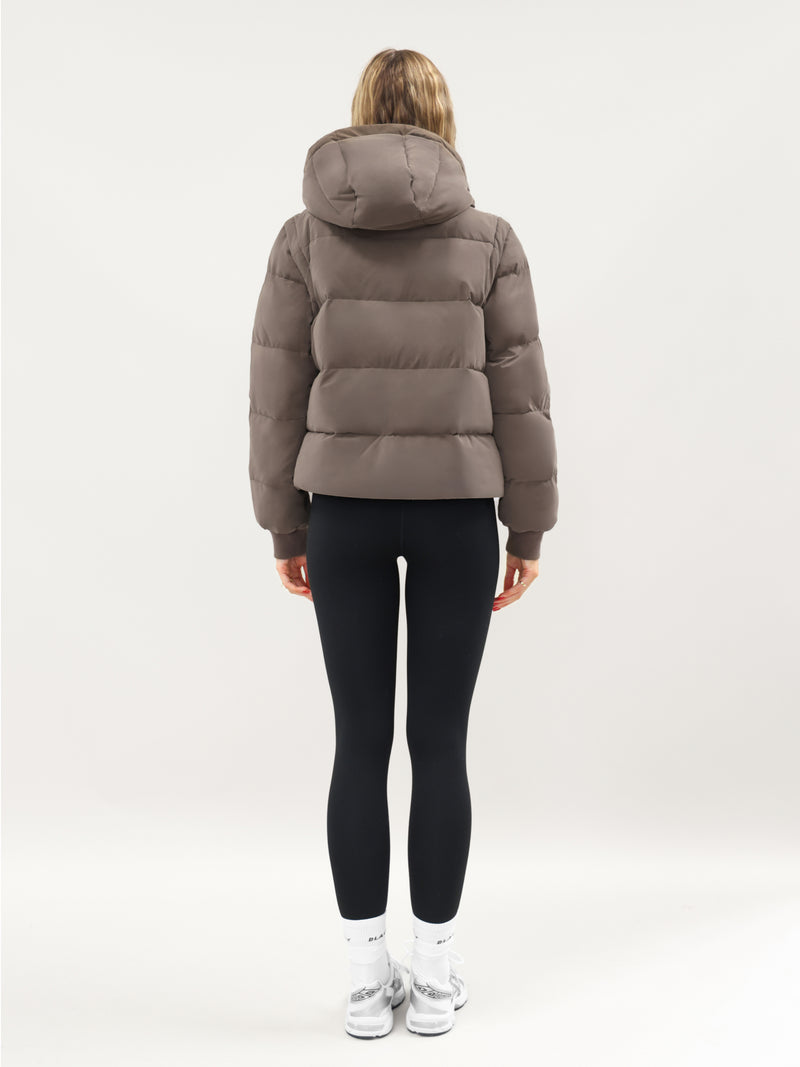 Multiway Puffer Coat 2 - Light Brown