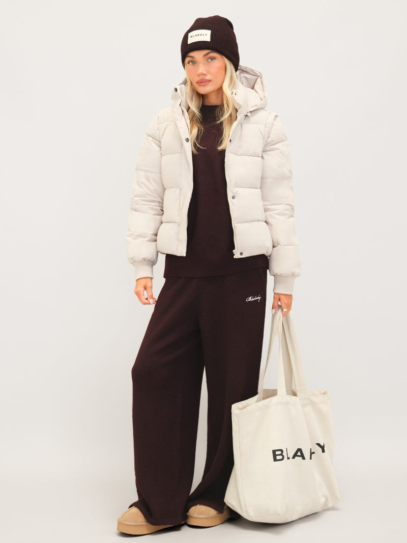 Multiway Puffer Coat 2 - Chalk