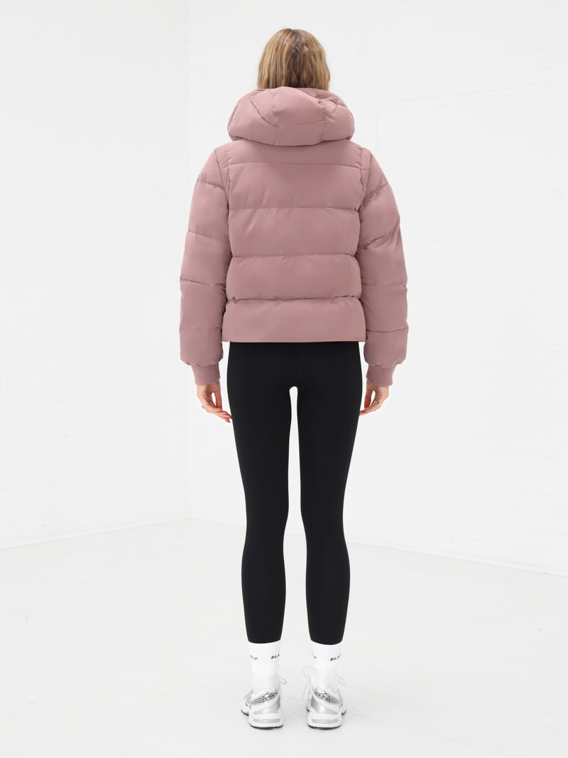 Multiway Puffer Coat 2 - Dusty Pink