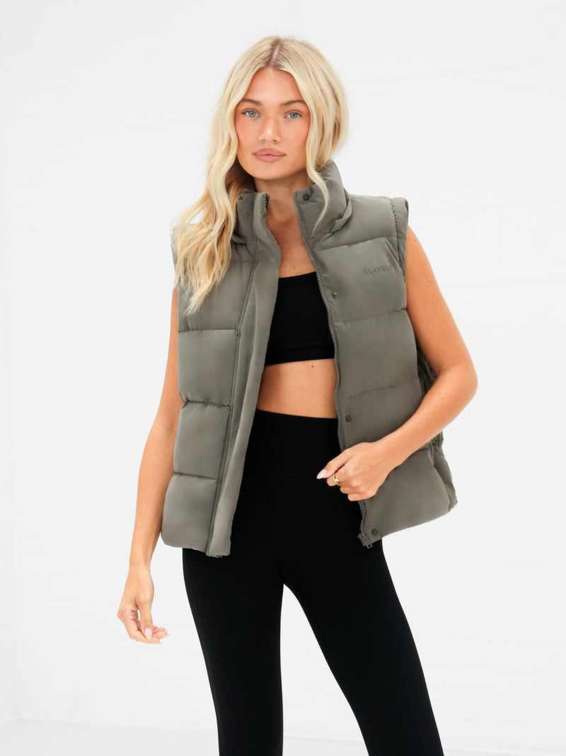 Multiway Puffer Coat 2 - Safari Green