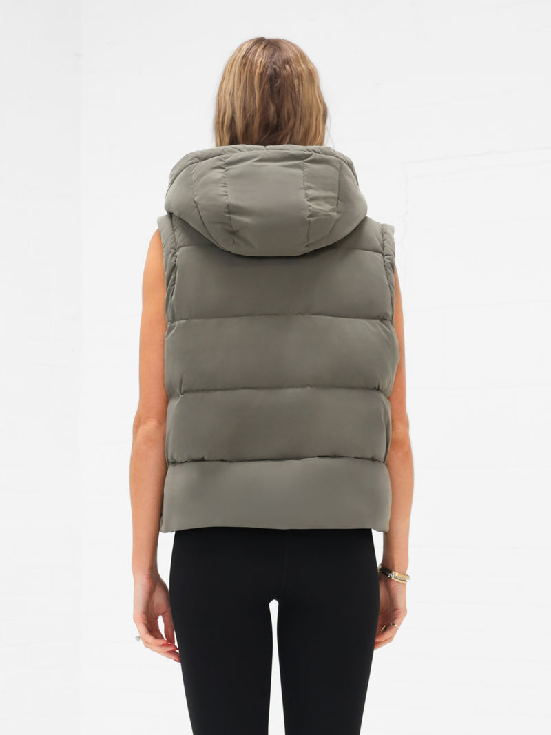 Multiway Puffer Coat 2 - Safari Green