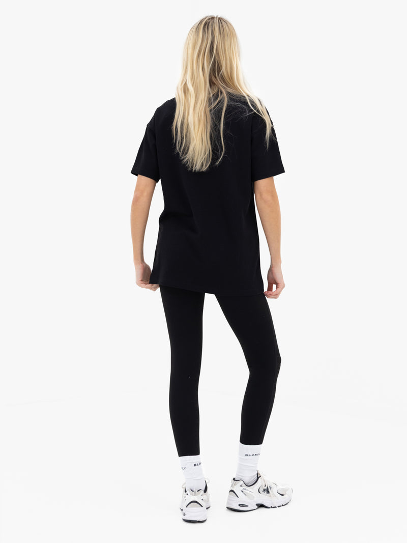 Mindy Oversized T-Shirt - Black