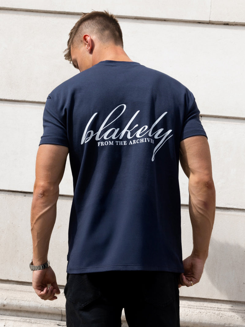Austin Relaxed T-Shirt - True Navy