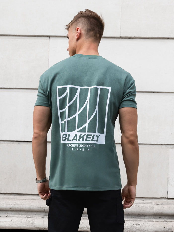 Odell Relaxed T-Shirt - Vintage Green