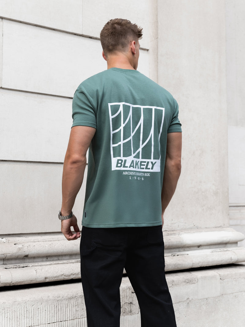 Odell Relaxed T-Shirt - Vintage Green