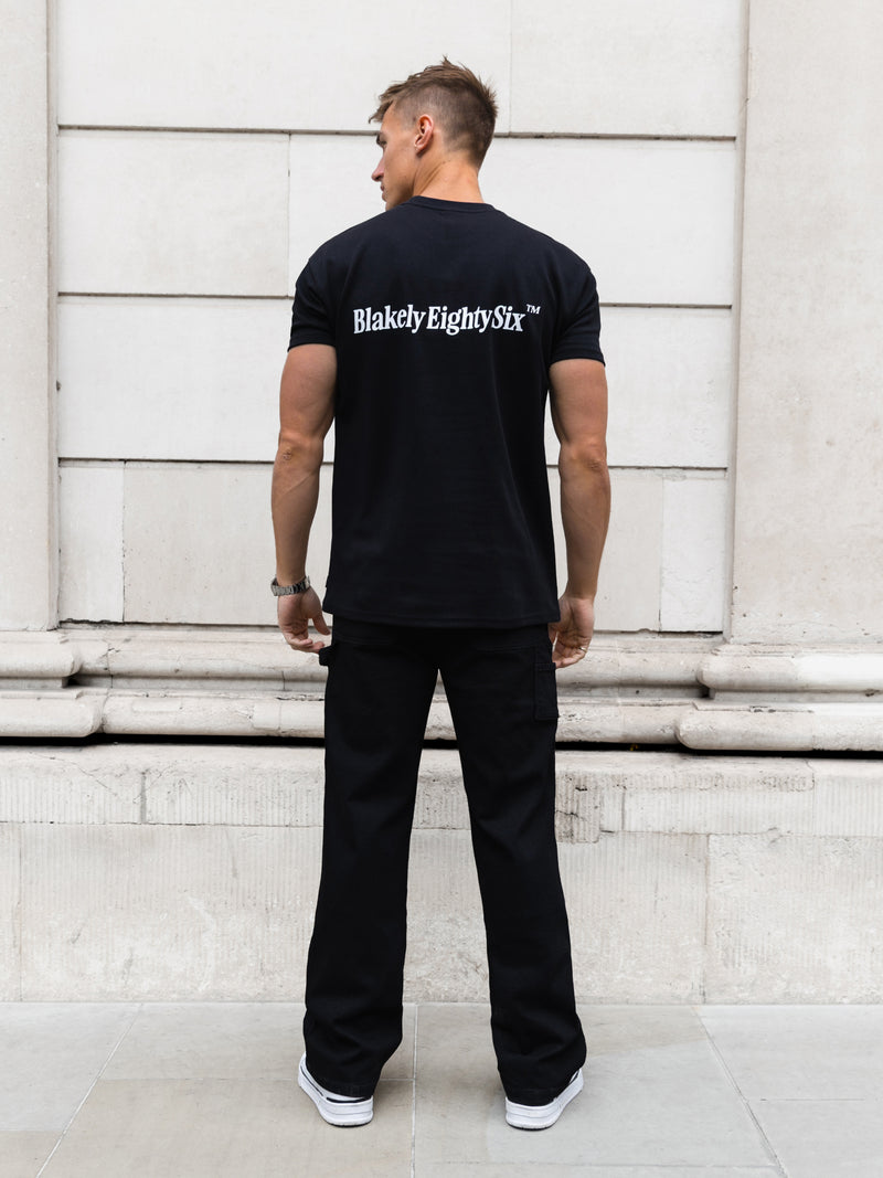 Luke Relaxed T-Shirt - Black